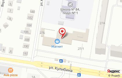 Сеть супермаркетов Магнит в Тракторозаводском районе на карте