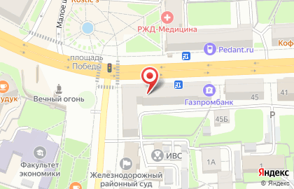 Ателье по пошиву и ремонту одежды в Рязани на карте