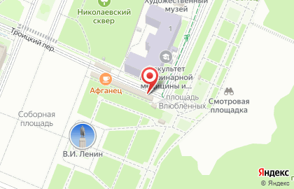 Киоск Медвежья берлога на карте