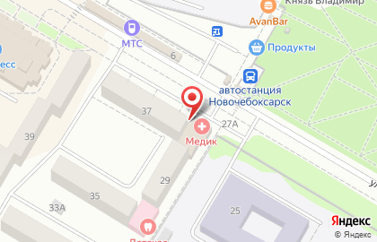 Агентство Лавана в Новочебоксарске на карте