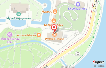 Агентство развлечений ЛаФеста в Ленинградском районе на карте