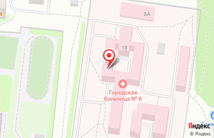 Городская больница Поликлиника №6 №6 во Владимире на карте