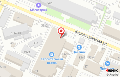 Производственная компания Эко-Дизайн на Кировоградской улице на карте