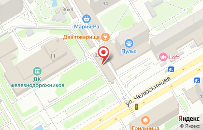 Киоск по продаже кондитерских изделий на Площади Гарина-Михайловского на карте