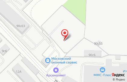 Мебос.ру на карте