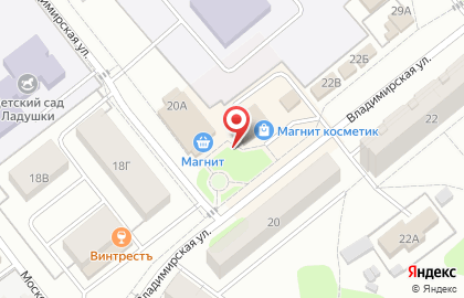 Караоке-бар ГЛАВПИВО37 "ГАРАЖ" на Владимирской улице на карте
