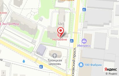 Сауна на Московском проспекте, 56 на карте