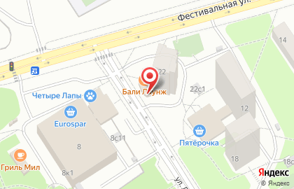 Магазин цветов в Москве на карте