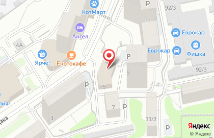 Деловой интернет-портал РБК-Новосибирск на карте