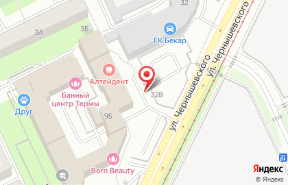 Автостоянка в Перми на карте