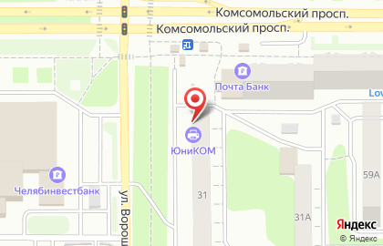 Мастерская по ремонту бытовой техники в Курчатовском районе на карте
