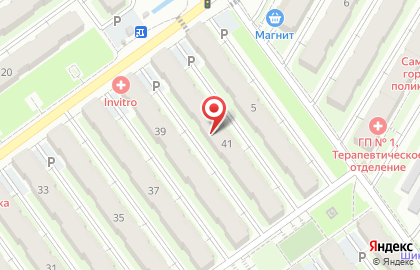 Родник в Красноглинском районе на карте