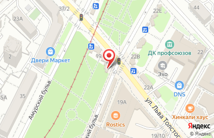 Микрокредитная компания РосДеньги на улице Льва Толстого на карте
