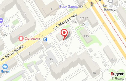 ООО Рябина на улице Матросова на карте