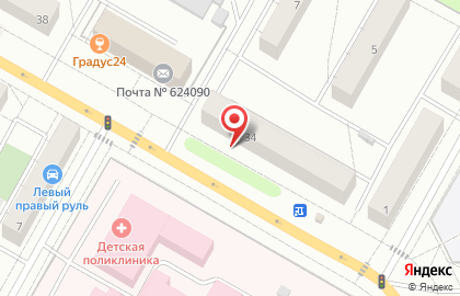 Стрижка FIX на улице Кривоусова на карте