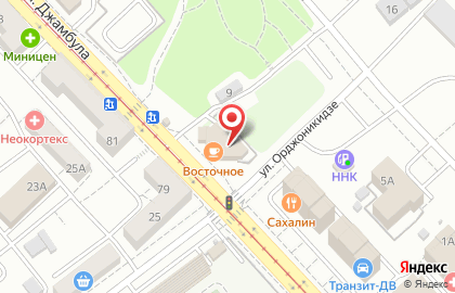 Ресторан Дуэт в Кировском районе на карте