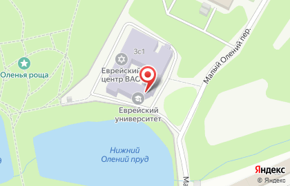 Еврейская община в Москве на карте