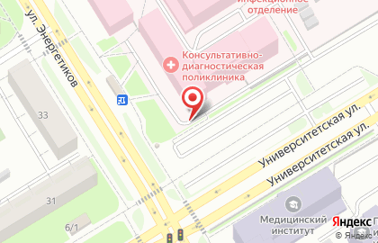 Продуктовый магазин в Сургуте на карте