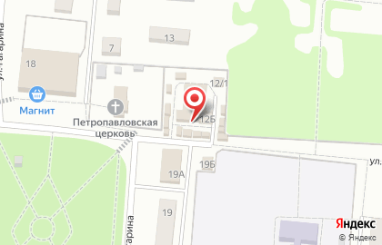 Магазин открыток и игрушек на карте