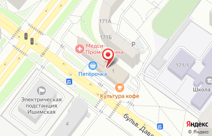 Центр немецкого языка Hallo Deutsch в Октябрьском районе на карте