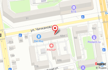 Частный детский сад Умник на улице Чичканова на карте