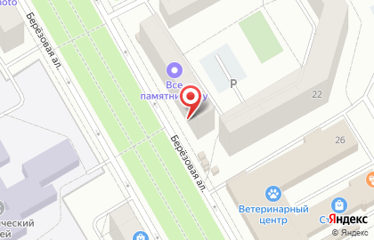 Магазин Алко на Берёзовой аллее на карте