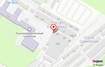 Центр авторемонта на улице Карпинского, 79б на карте