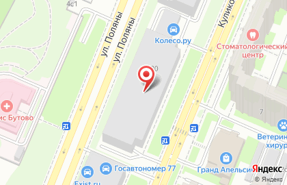 Магазин лакокрасочных материалов Дом маляра на Куликовской улице на карте