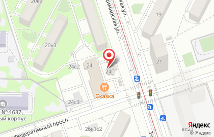 Василёк на 3-й Владимирской улице на карте