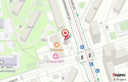Киоск по продаже фруктов и овощей, район Перово на 3-й Владимирской улице на карте