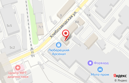 Компания TZ GROUP на Хлебозаводской улице на карте