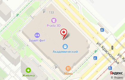 Первый гипермаркет мебели в Екатеринбурге на карте