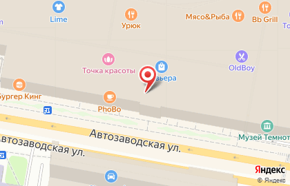 Обувной магазин Tamaris на Автозаводской улице на карте