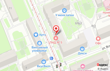 Северного АО при пнд # 5 на карте