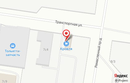 Транспортная компания ПромТранс в Автозаводском районе на карте