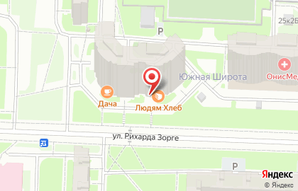 Ателье Жан-Иван Попинако на улице Рихарда Зорге на карте