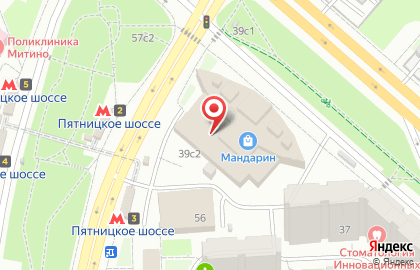 Банкомат Газпромбанк в Митино на карте