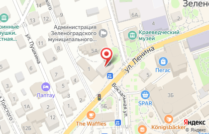 ОАО Банкомат, Бинбанк на улице Ленина на карте