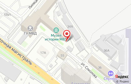 Главное управление МВД России по Самарской области Управление экономической безопасности и противодействия коррупции на карте