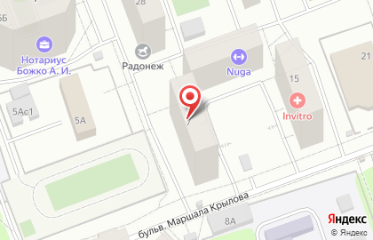 Солнышко в Одинцово на карте