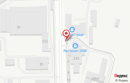 Торгово-производственная компания Леспром-2000 на Промышленной улице на карте