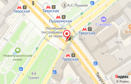 «Два хвоста» на карте