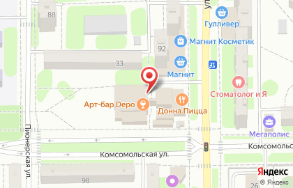 Академия талантов Talento на улице Ленина на карте
