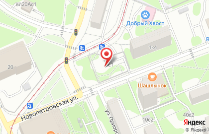 Продуктовый магазин КуулКлевер МясновЪ Отдохни на Новопетровской улице на карте