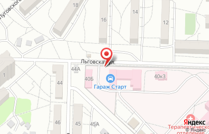 Автостоянка в Волгограде на карте