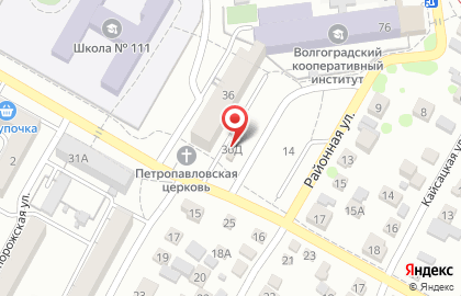 Продуктовый магазин Фактория в Советском районе на карте