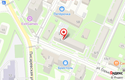 Либерально-демократическая партия России на улице Горького на карте