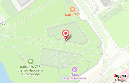 Парк им. 777 лет Нижнего Новгорода на карте
