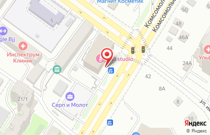 Аптека Мелодия Здоровья в Советском районе на карте