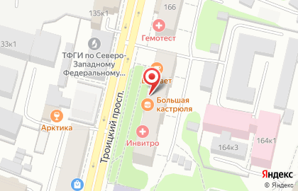 Магазин Винный клуб на Троицком проспекте на карте